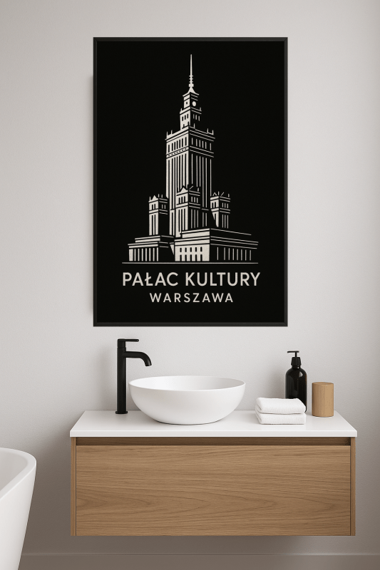 Pałac Kultury i Nauki Sztuka - CasaNookDecor