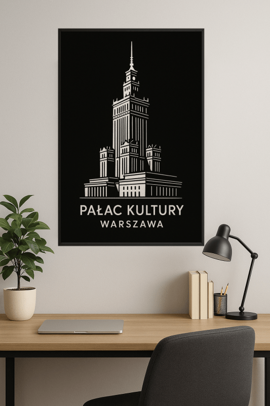Pałac Kultury i Nauki Sztuka - CasaNookDecor