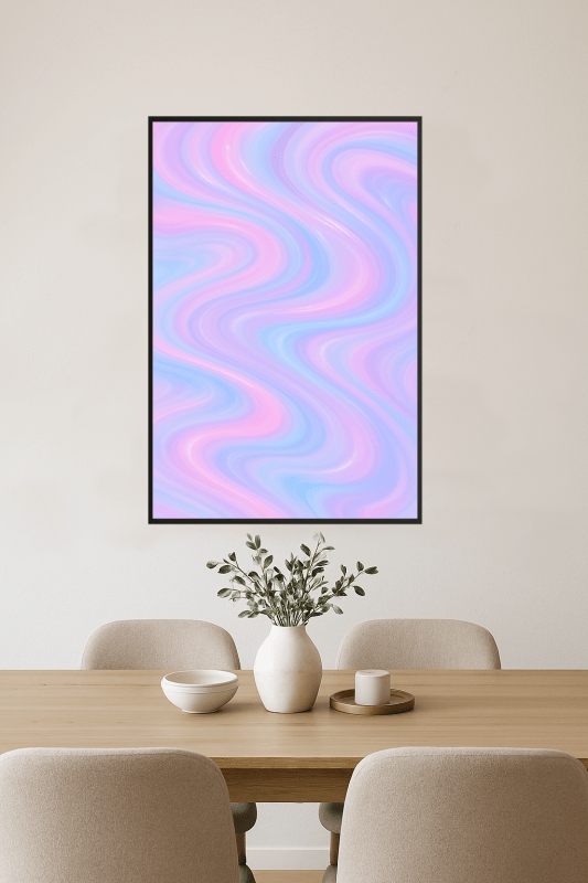 Pastelowy Wir Abstrakcyjnej Sztuki - CasaNookDecor
