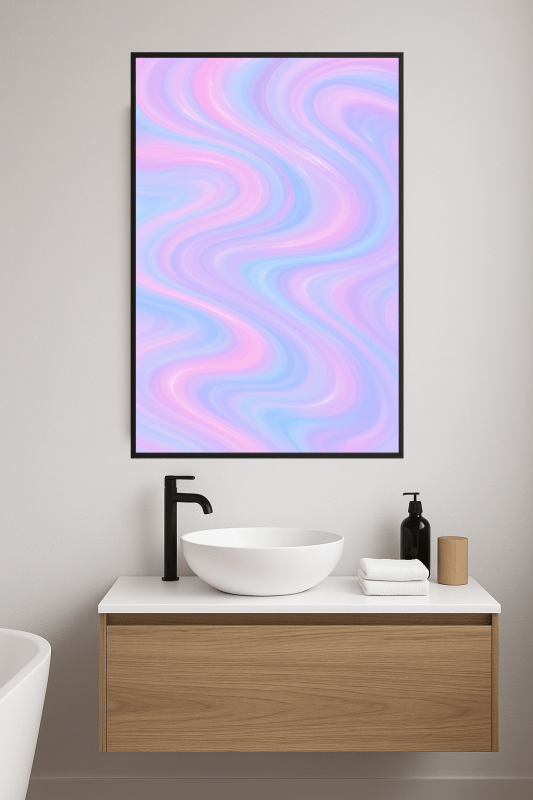 Pastelowy Wir Abstrakcyjnej Sztuki - CasaNookDecor