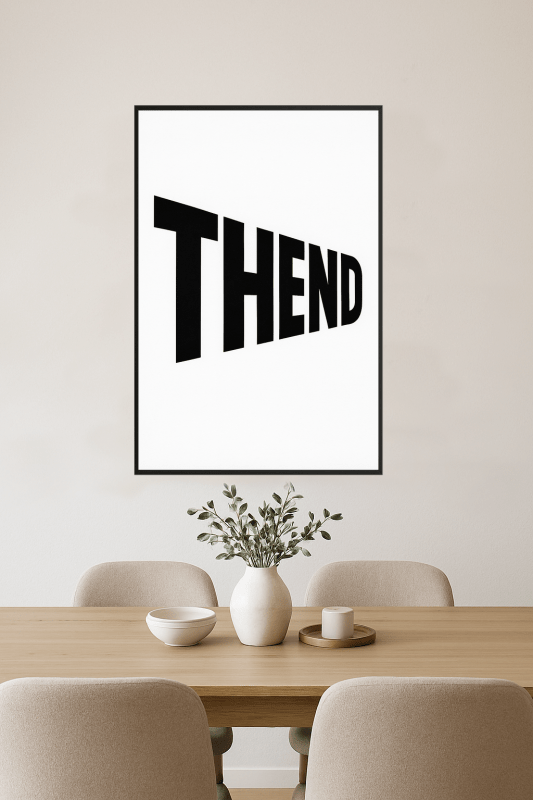 Perspektywa Ścienna Thend - CasaNookDecor