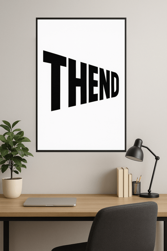 Perspektywa Ścienna Thend - CasaNookDecor