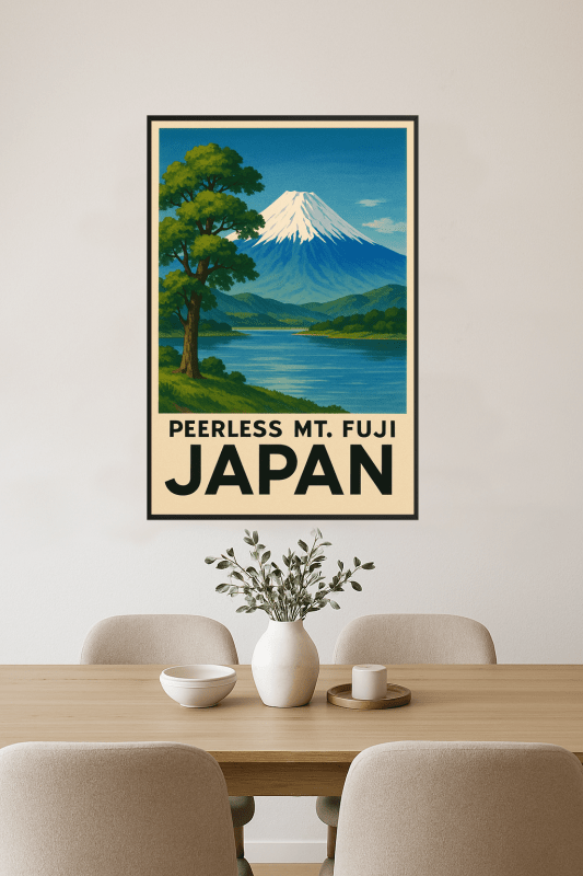 Plakat Gór Mt. Fuji Bez Równych - CasaNookDecor