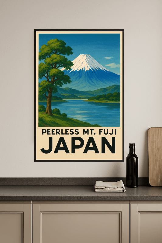 Plakat Gór Mt. Fuji Bez Równych - CasaNookDecor