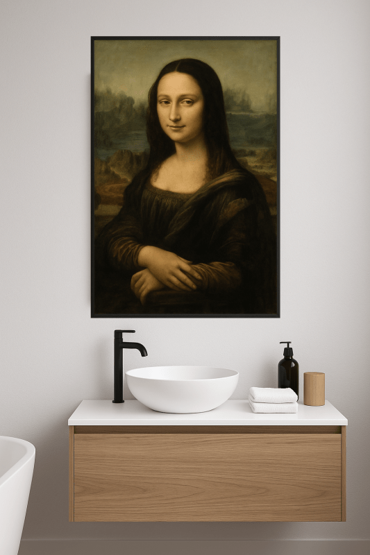 Portret Mona Lisy - CasaNookDecor