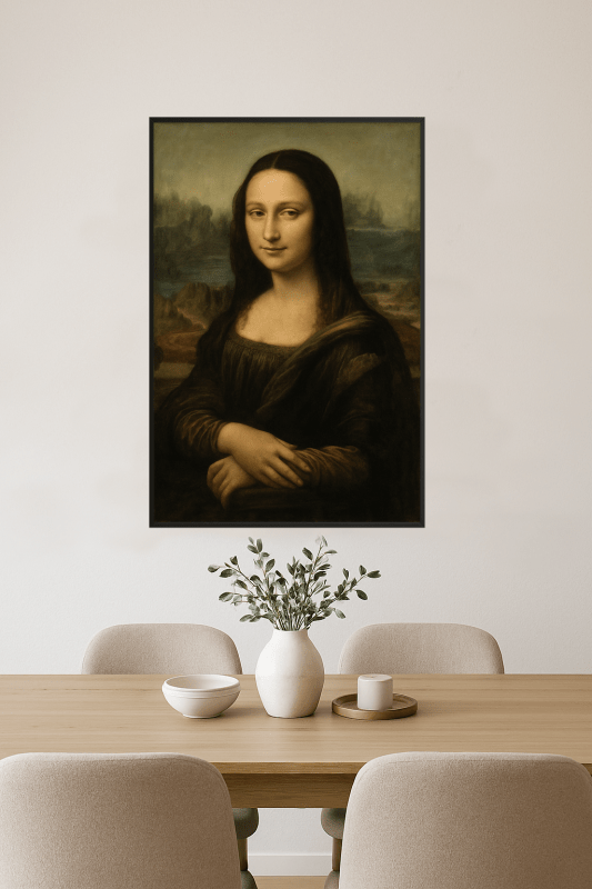Portret Mona Lisy - CasaNookDecor