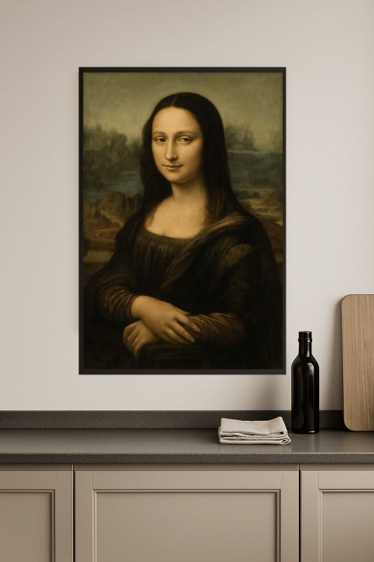Portret Mona Lisy - CasaNookDecor