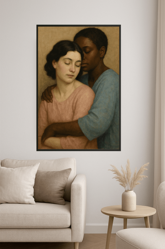 Przyjmowanie Kobiet - Grafika Artystyczna - CasaNookDecor