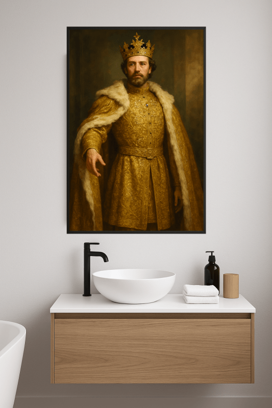 Regalny Złoty Strój - CasaNookDecor