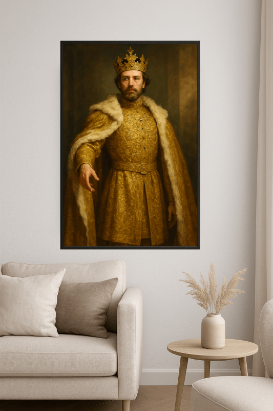 Regalny Złoty Strój - CasaNookDecor