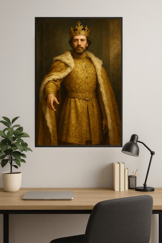Regalny Złoty Strój - CasaNookDecor