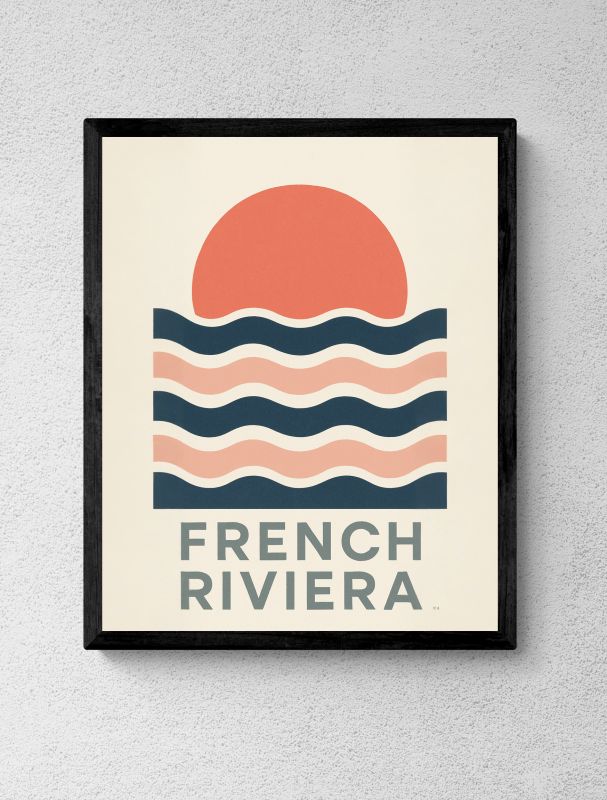 Riveria Francuska - CasaNookDecor