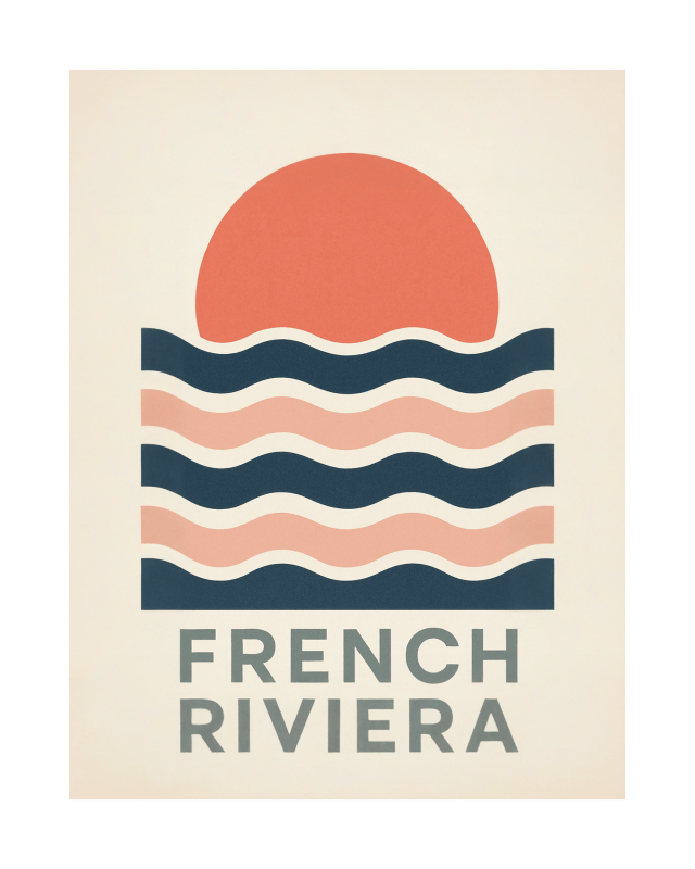 Riveria Francuska - CasaNookDecor