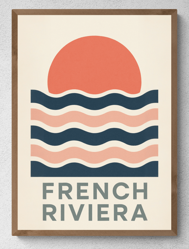 Riveria Francuska - CasaNookDecor