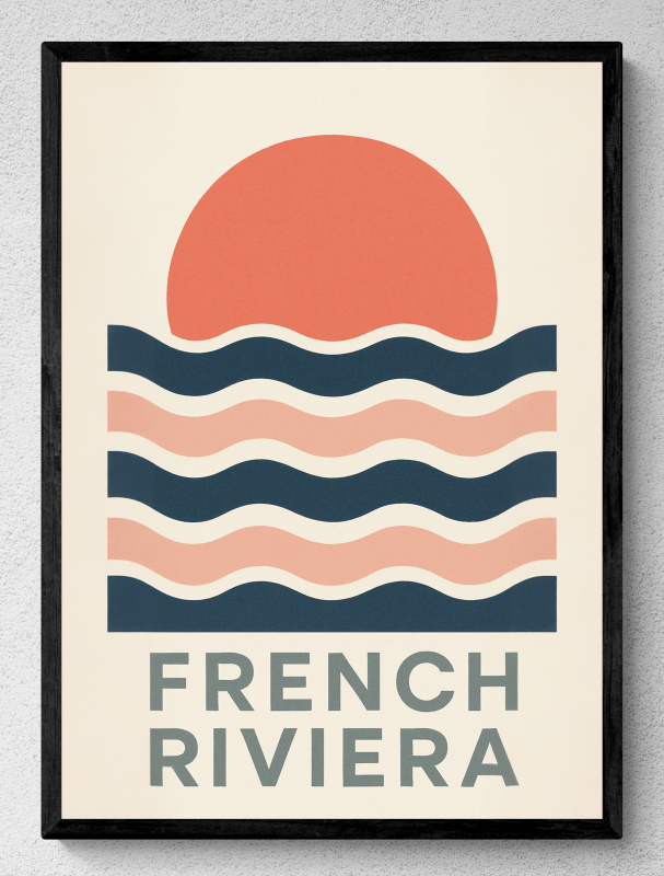 Riveria Francuska - CasaNookDecor