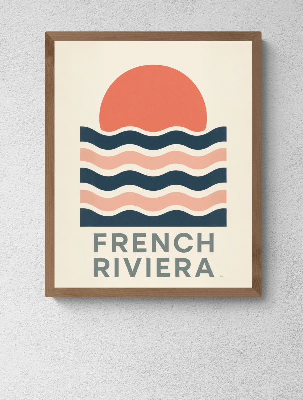 Riveria Francuska - CasaNookDecor