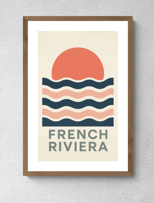 Riveria Francuska - CasaNookDecor