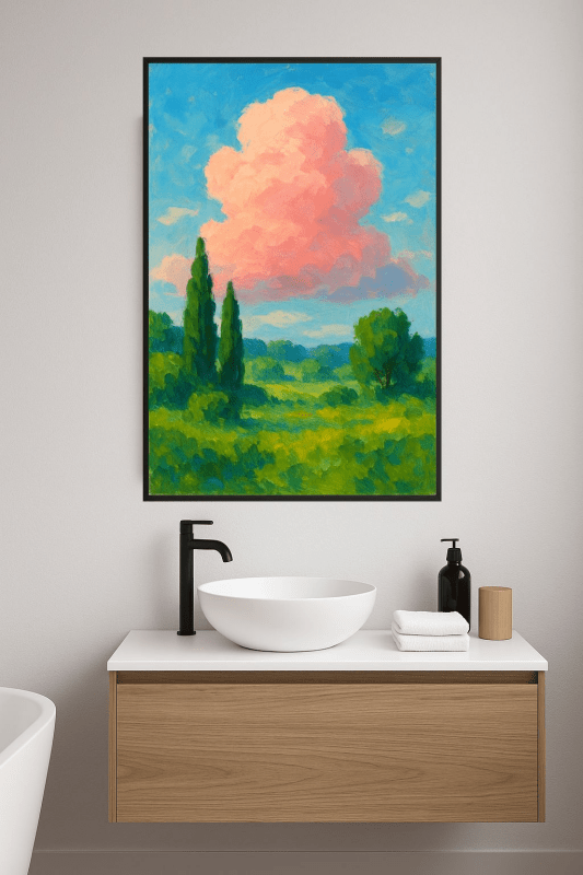 Różowa Chmura - Henri'ego Edmonda Crossa - CasaNookDecor