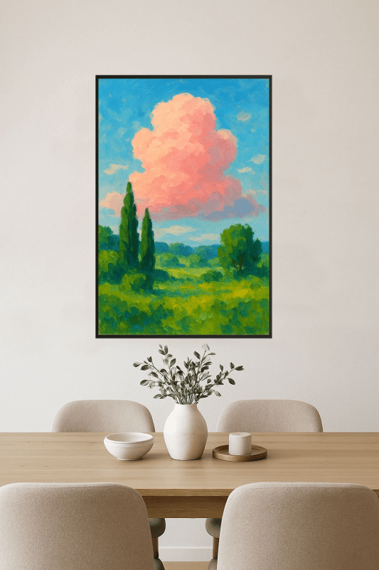 Różowa Chmura - Henri'ego Edmonda Crossa - CasaNookDecor