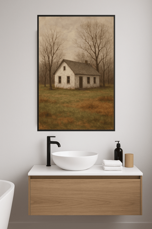 Rustykalna Sztuka Białego Domu - CasaNookDecor