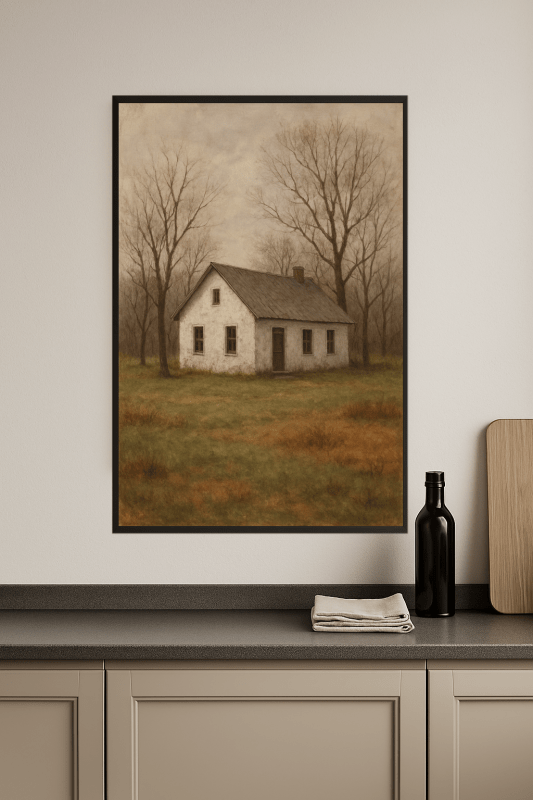 Rustykalna Sztuka Białego Domu - CasaNookDecor