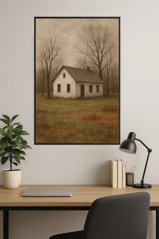 Rustykalna Sztuka Białego Domu - CasaNookDecor