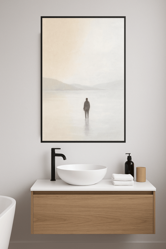 Samotność W Minimalistycznym Krajobrazie - CasaNookDecor