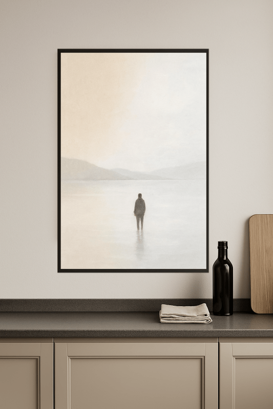Samotność W Minimalistycznym Krajobrazie - CasaNookDecor