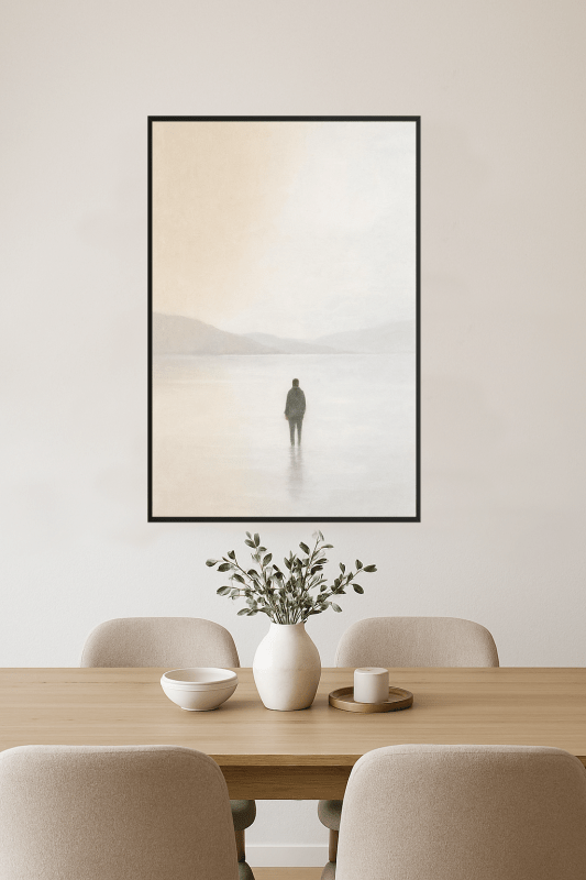Samotność W Minimalistycznym Krajobrazie - CasaNookDecor