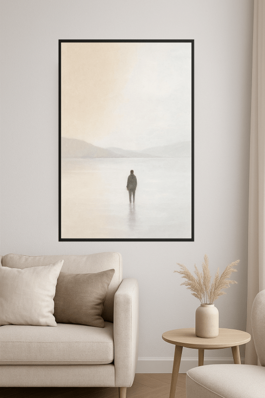 Samotność W Minimalistycznym Krajobrazie - CasaNookDecor