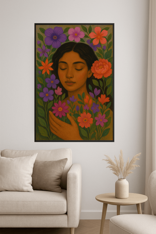 Serenada Kwiatowego Uścisku - CasaNookDecor