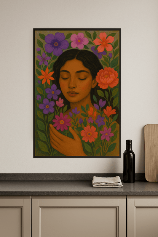 Serenada Kwiatowego Uścisku - CasaNookDecor