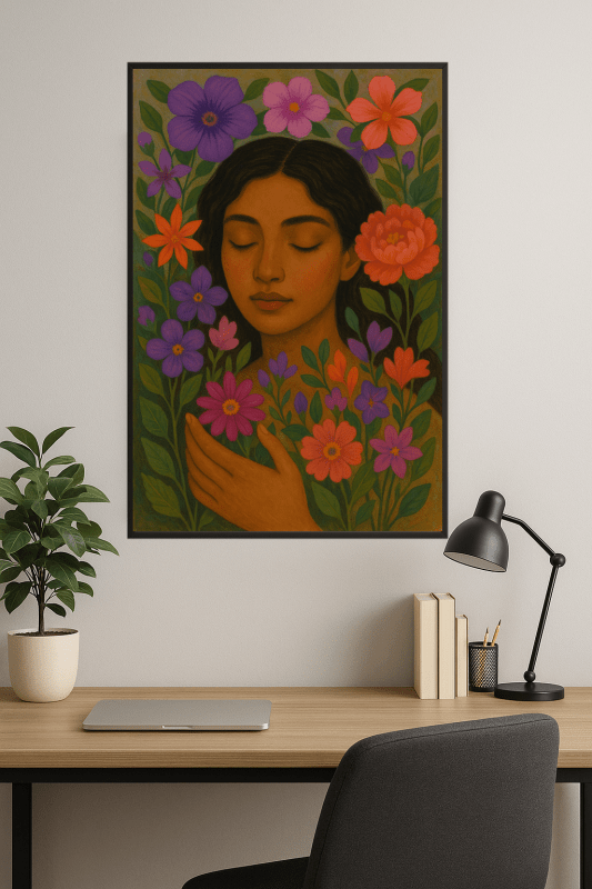 Serenada Kwiatowego Uścisku - CasaNookDecor