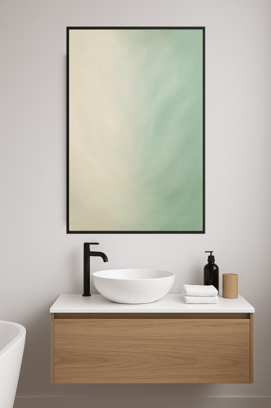 Serenowa Abstrakcyjna Sztuka - CasaNookDecor