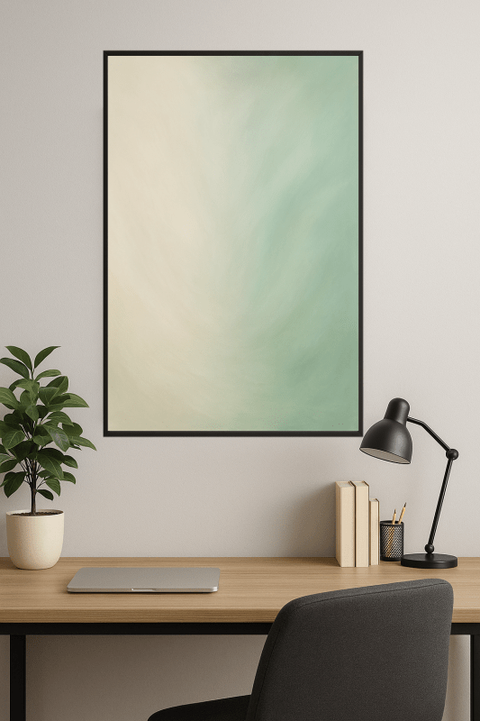 Serenowa Abstrakcyjna Sztuka - CasaNookDecor