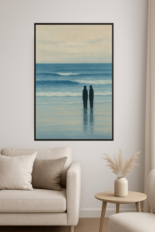 Sielankowy Krajobraz Morski - CasaNookDecor