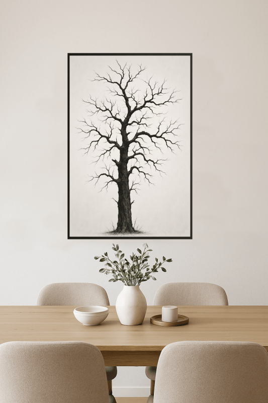 Skręcony Bezimienny Kształt Drzewa - CasaNookDecor