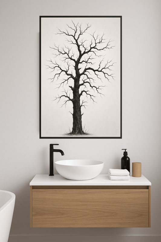 Skręcony Bezimienny Kształt Drzewa - CasaNookDecor