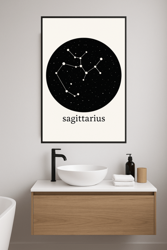 Sztuka Konstelacji Strzelca - CasaNookDecor
