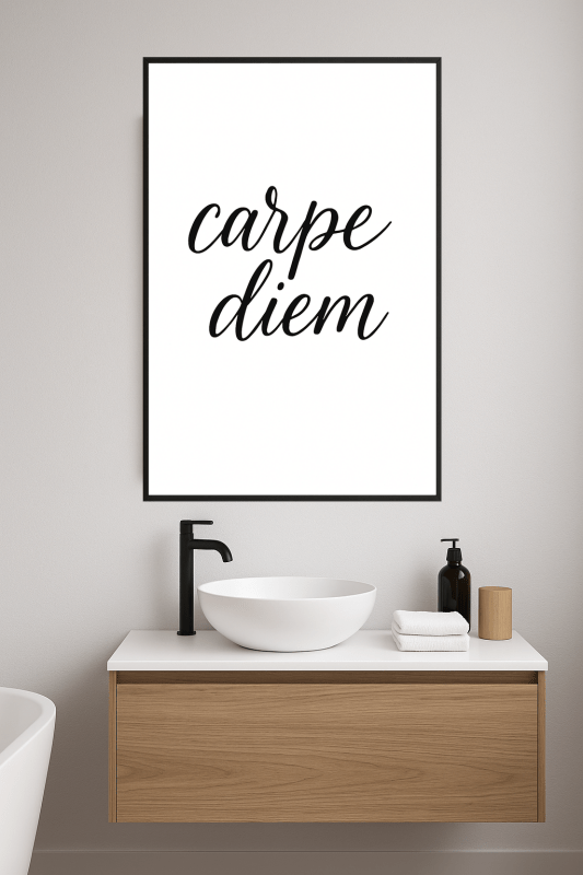 Sztuka Ścienna Carpe Diem - CasaNookDecor