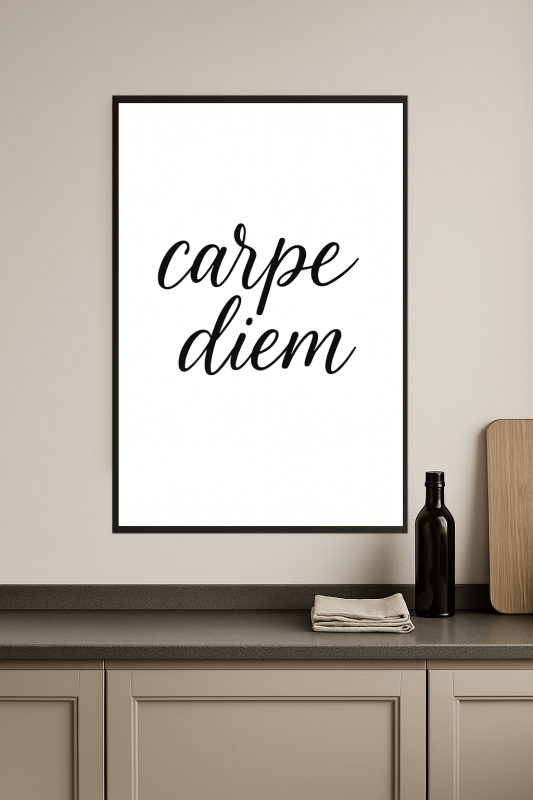 Sztuka Ścienna Carpe Diem - CasaNookDecor