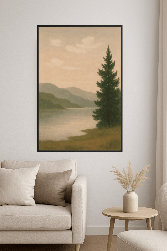 Sztuka Spokojnego Krajobrazu - CasaNookDecor