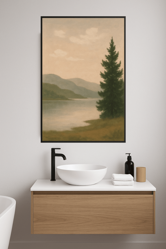 Sztuka Spokojnego Krajobrazu - CasaNookDecor