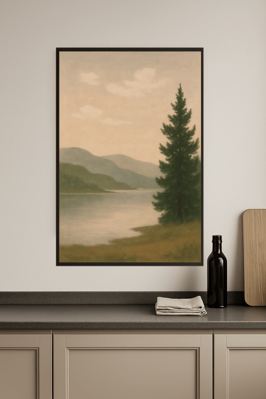 Sztuka Spokojnego Krajobrazu - CasaNookDecor