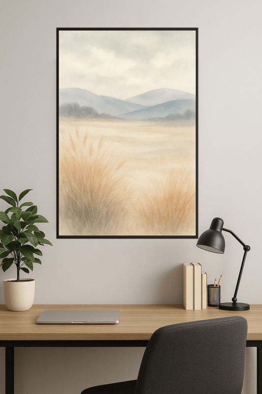 Sztuka Spokojnego Krajobrazu - CasaNookDecor