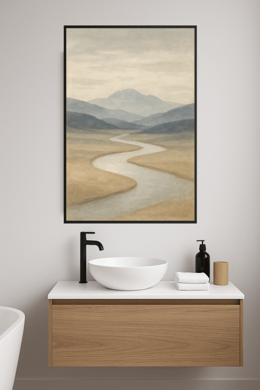 Sztuka Spokojnego Krajobrazu - CasaNookDecor