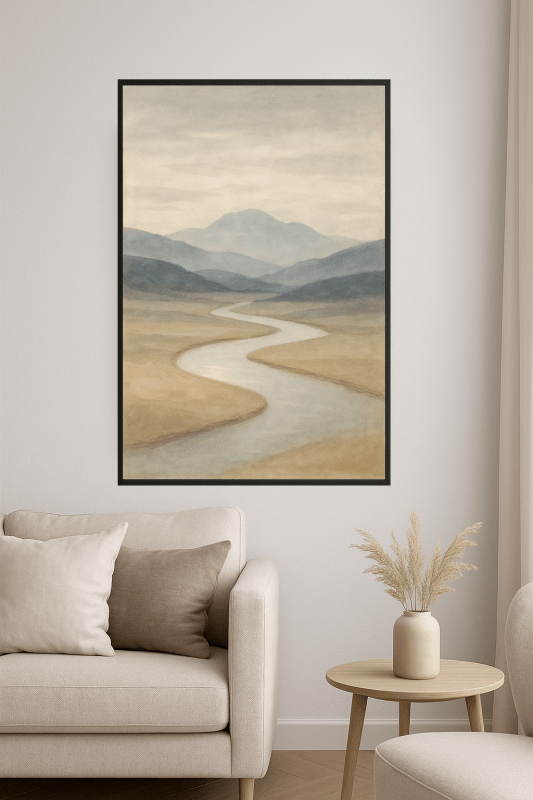 Sztuka Spokojnego Krajobrazu - CasaNookDecor