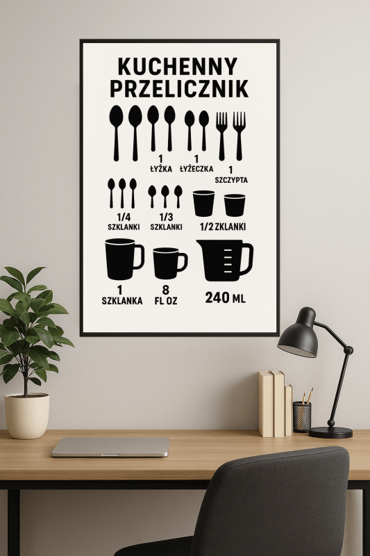 Tabela Przeliczeń Kuchennych - CasaNookDecor