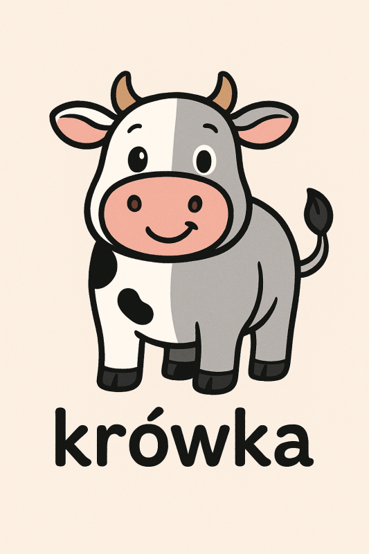 Uroczy Wzór W Krowie Łaty - CasaNookDecor