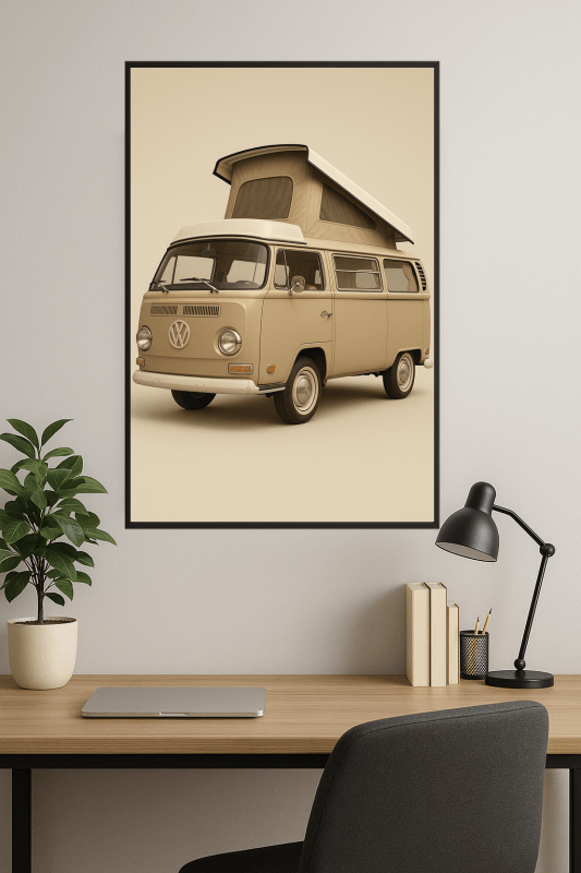 Vintage Volkswagen Pop - CasaNookDecor